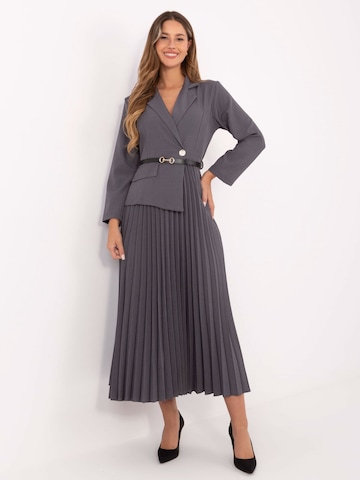 Madnezz House Kleid in Grau: Vorderseite