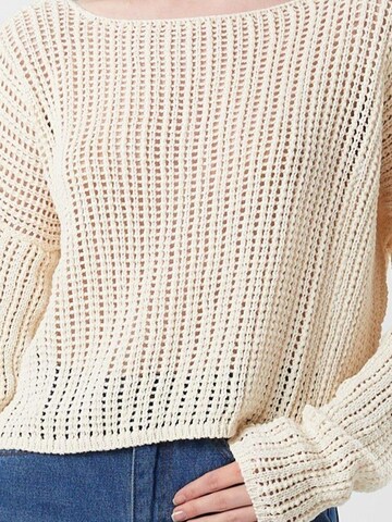 MixRay Sweter 'Pullover' w kolorze beżowy
