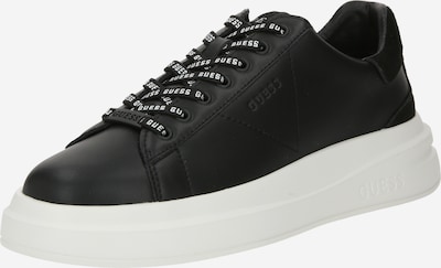 GUESS Sneakers laag 'Elba' in de kleur Crème / Zwart, Productweergave