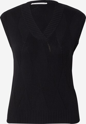 Pull-over 'ZEBIO' Max Mara Leisure en noir : devant