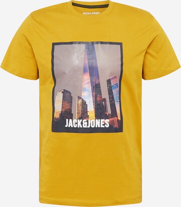 JACK & JONES Shirt 'CLUB' in Yellow: front