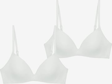 TRIUMPH T-shirt BH ' Body Make-up Soft Touch ' in Wit: voorkant