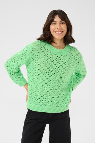 Kaffe - Pullover 'Nika' em verde: frente