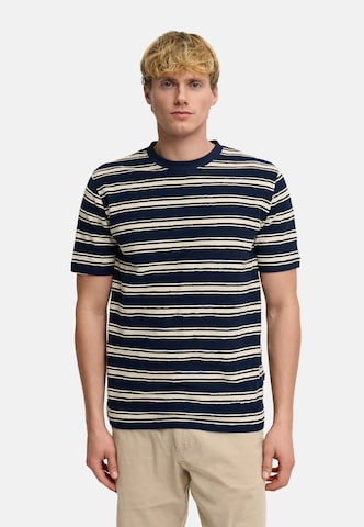 T-Shirt 'Holden' Kronstadt en bleu : devant