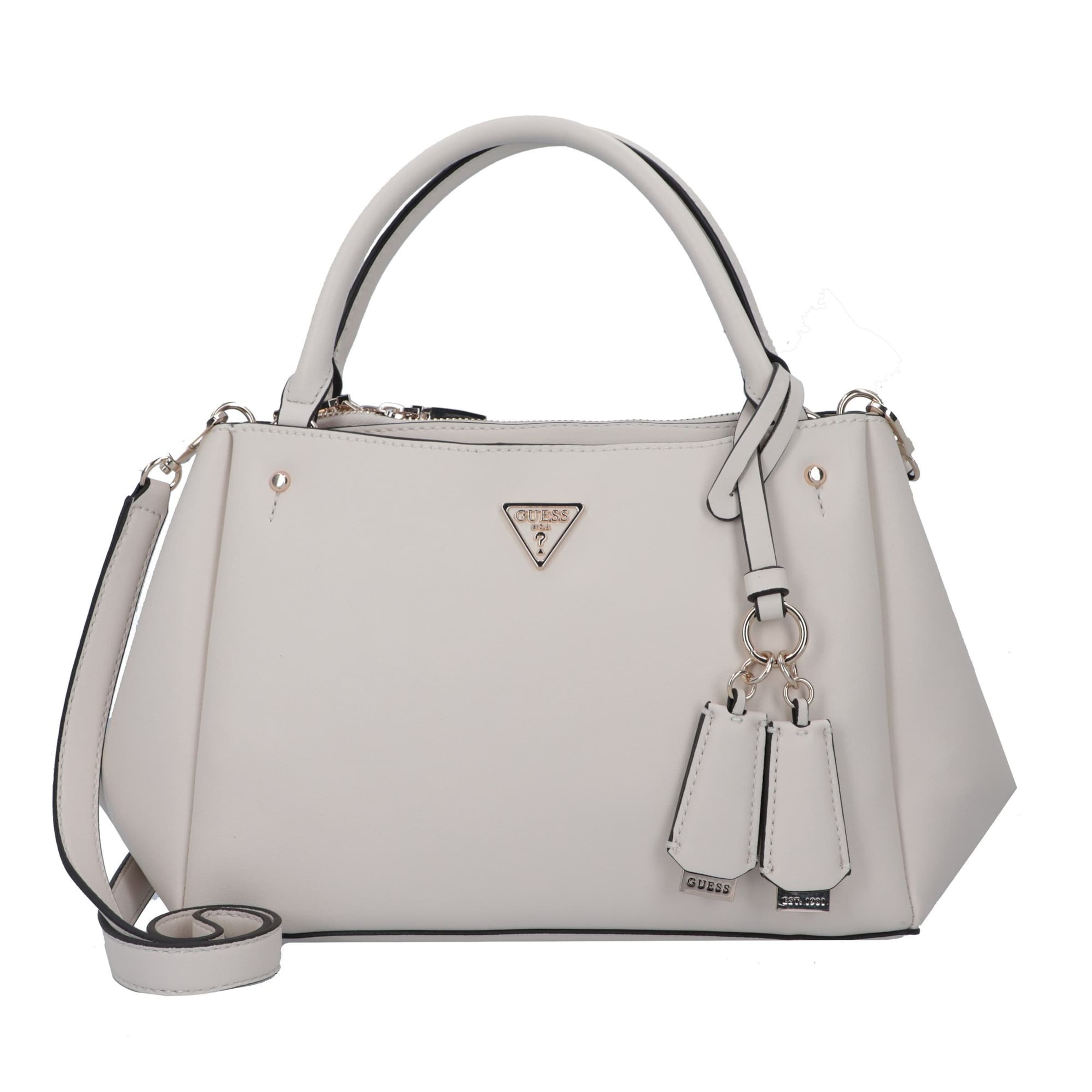 Borsa a mano 'Talent' di GUESS in bianco: frontale