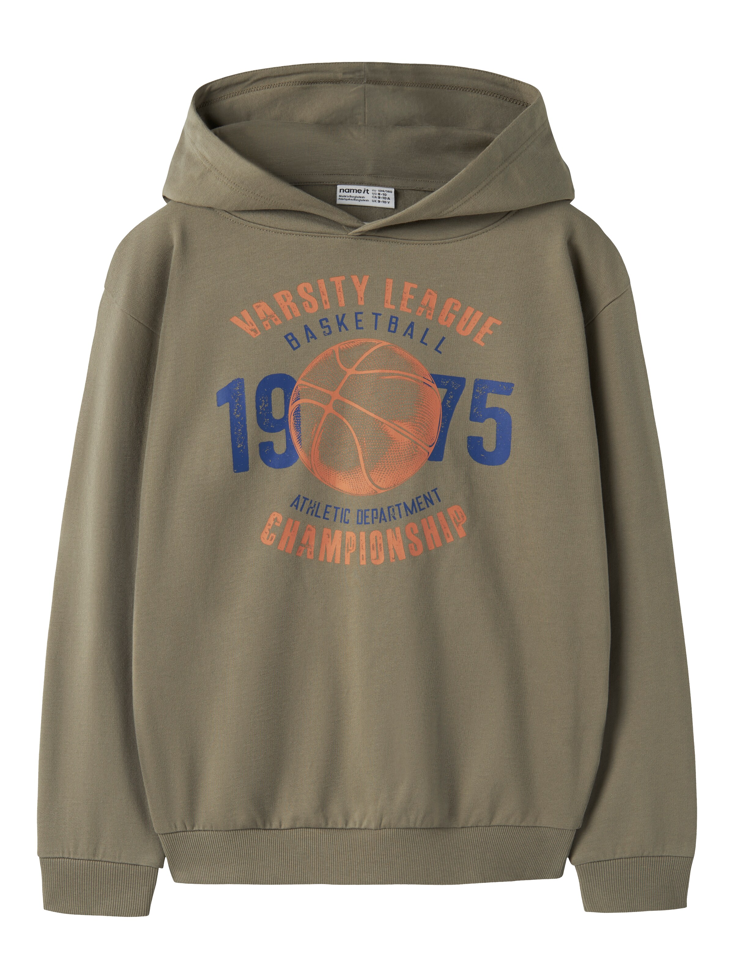NAME IT Sweatshirt 'NKMVILDAR' in Green: front