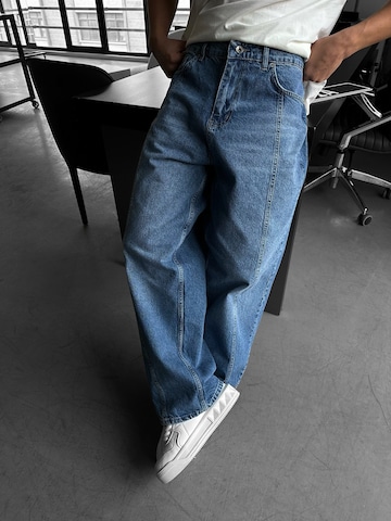 Baggy Jeans di Kleidermafia in blu: frontale