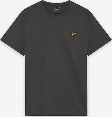 T-Shirt 'Fine Slub' Lyle & Scott en marron : devant