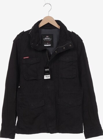 Superdry Jacket & Coat in XL in Black: front