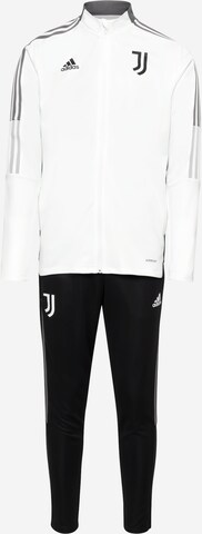 ADIDAS SPORTSWEAR Trainingspak 'Juve' in Zwart: voorkant