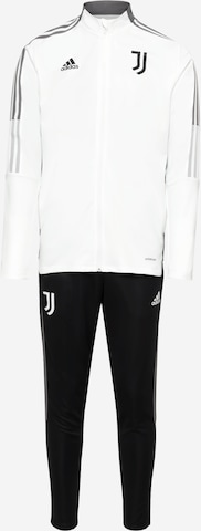 Costum de trening 'Juve' de la ADIDAS SPORTSWEAR pe negru: față