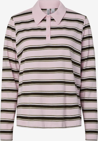 Maglietta 'PCFRANKIE' di PIECES in rosa: frontale