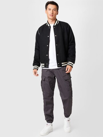 Abercrombie & Fitch Between-season jacket in Black