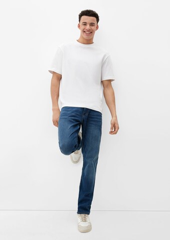 QS Slimfit Džíny 'Rick' – modrá
