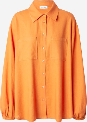 Camicia da donna di MYLAVIE in arancione: frontale