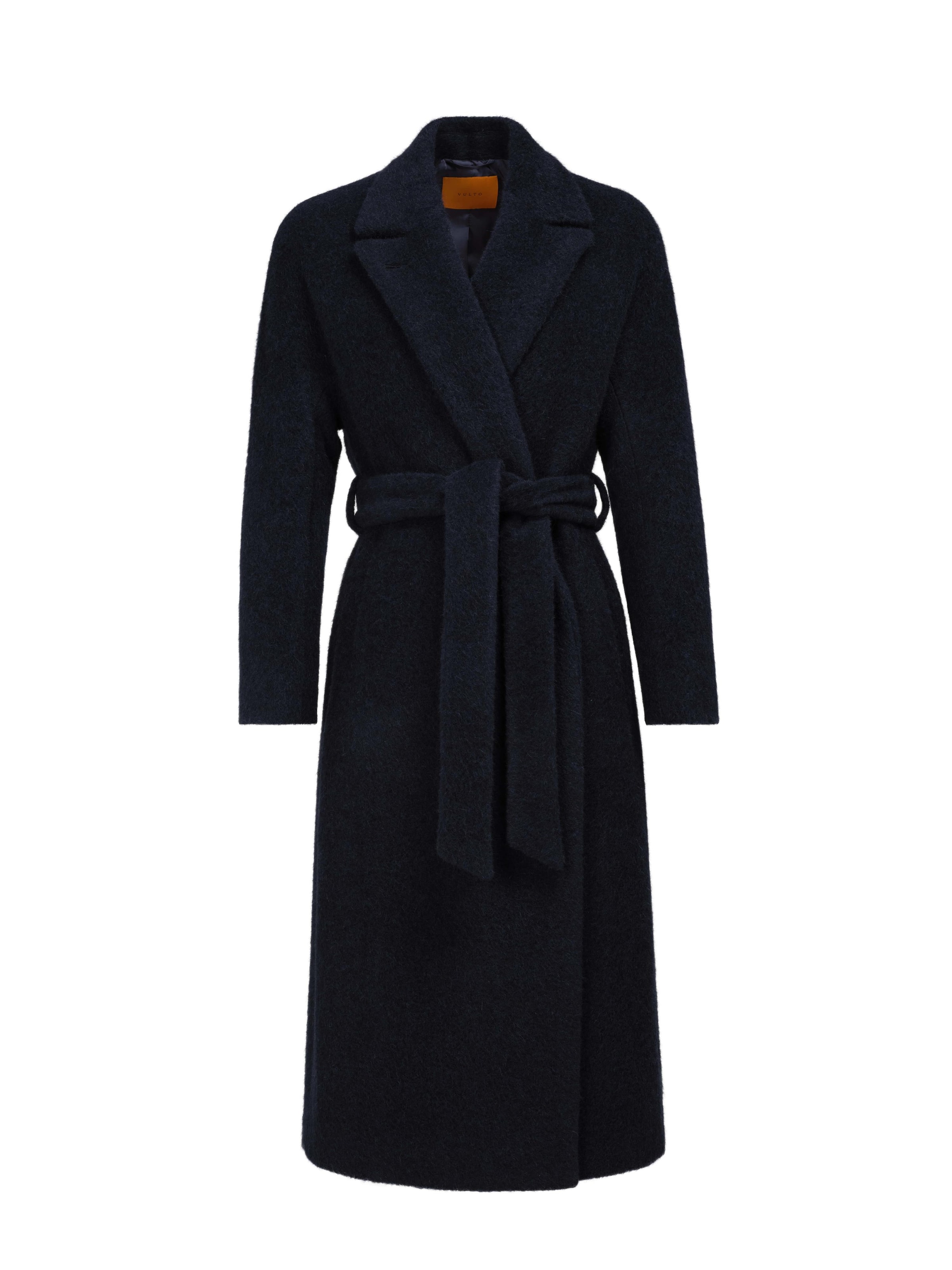 Vulto Wintermantel 'Jean' in Blauw: voorkant