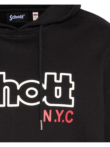 Sweat-shirt Schott NYC en noir
