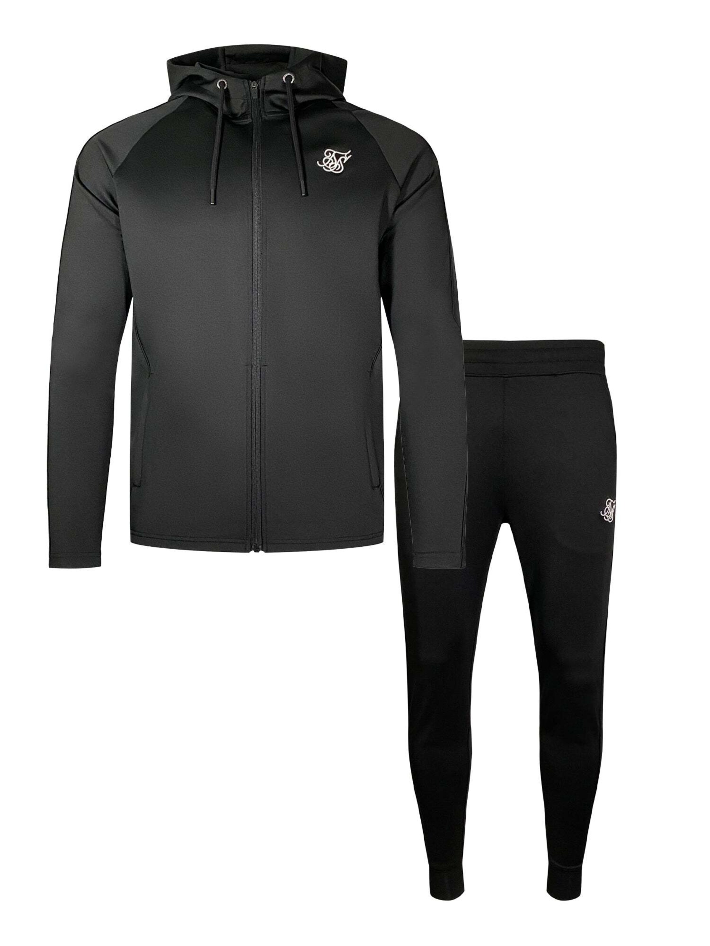 SikSilk Tracksuit in Black, Item view