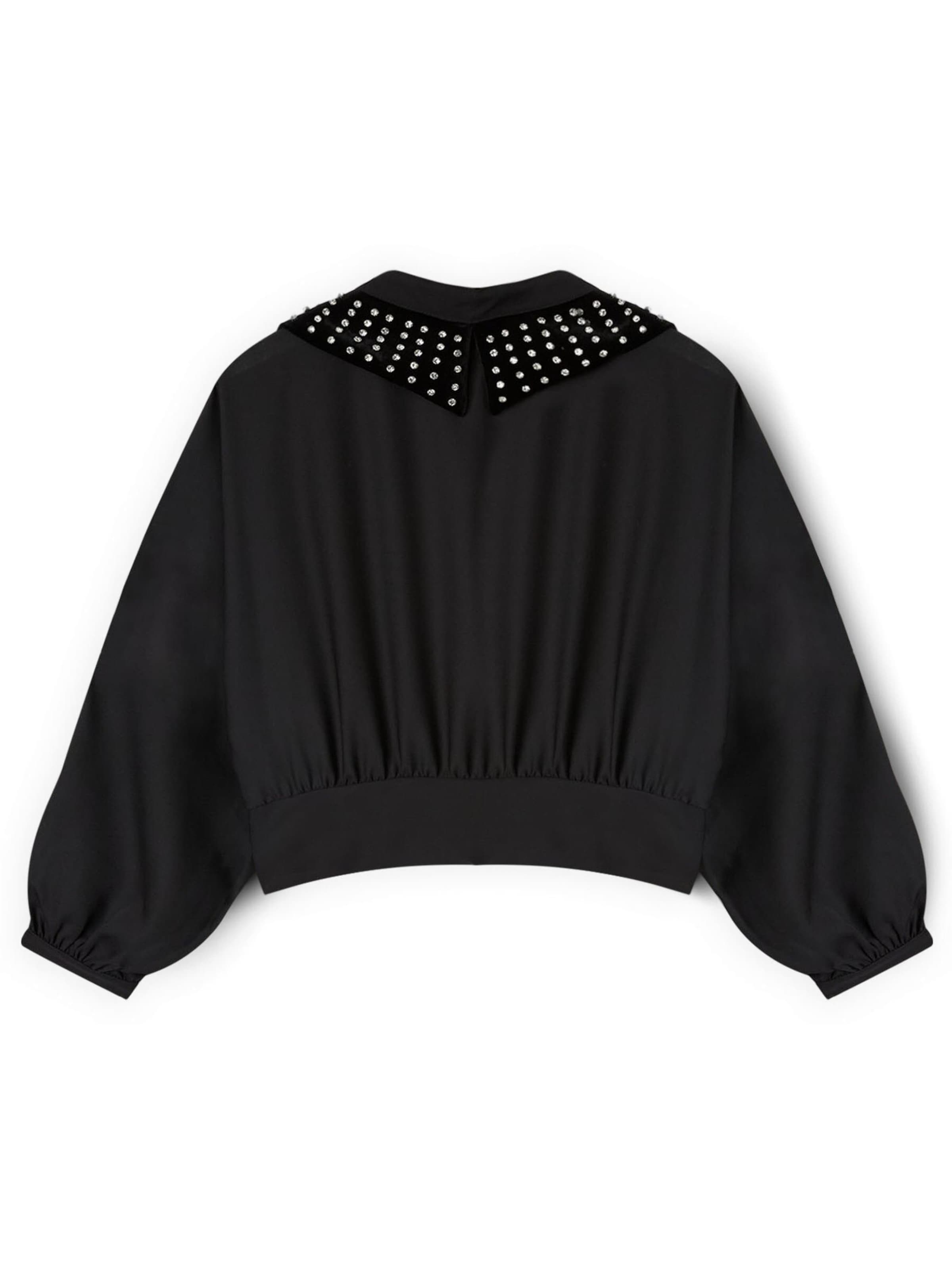 MOTIVI Bluse‌‌‌‌‌ in Schwarz: Vorderseite
