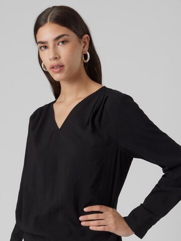 VERO MODA Bluse 'Lena' in Schwarz