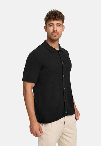 INDICODE JEANS Knit cardigan 'Daxmark' in Black