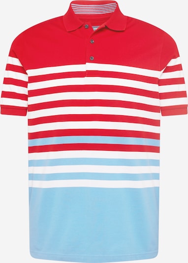 OLYMP Shirt in Light blue / Red / White, Item view