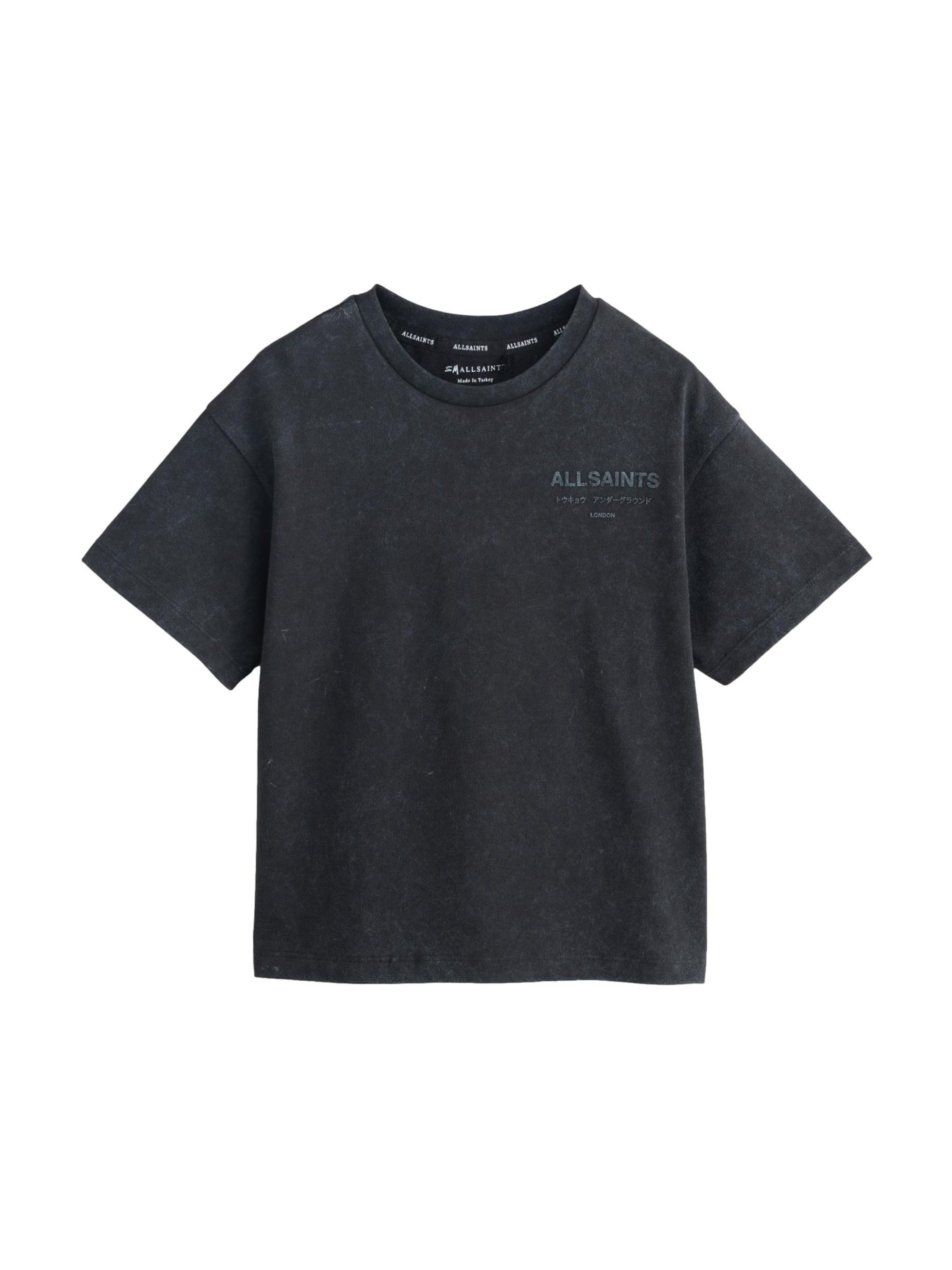 T-Shirt smALLSAINTS en noir : devant