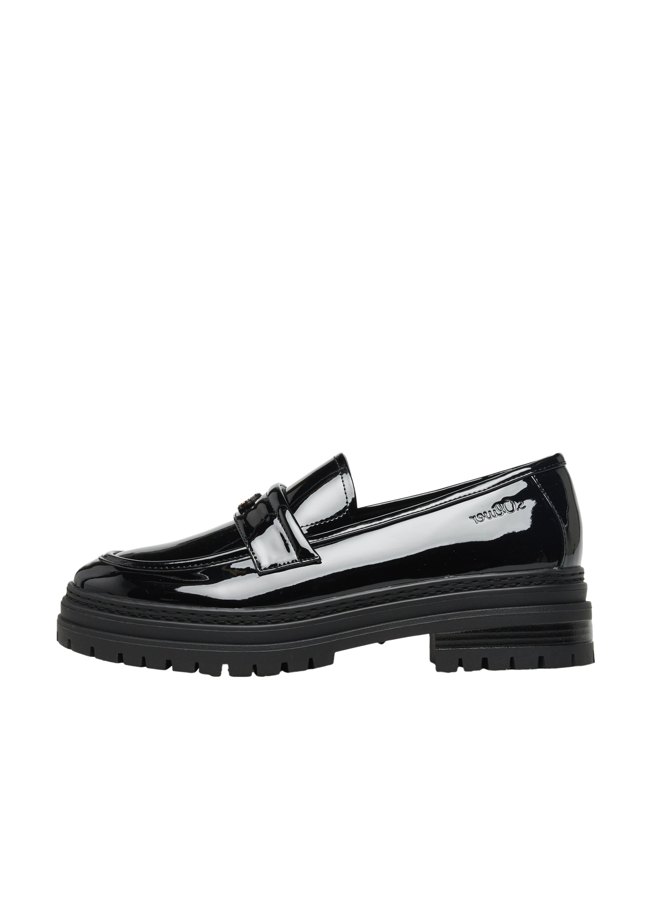Chaussure basse s.Oliver en noir : devant