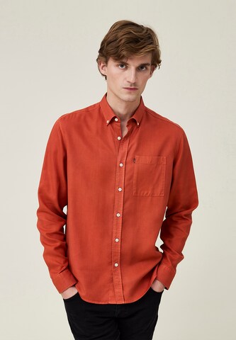 Lexington Regular fit Button Up Shirt 'AUGUST' in Red: front