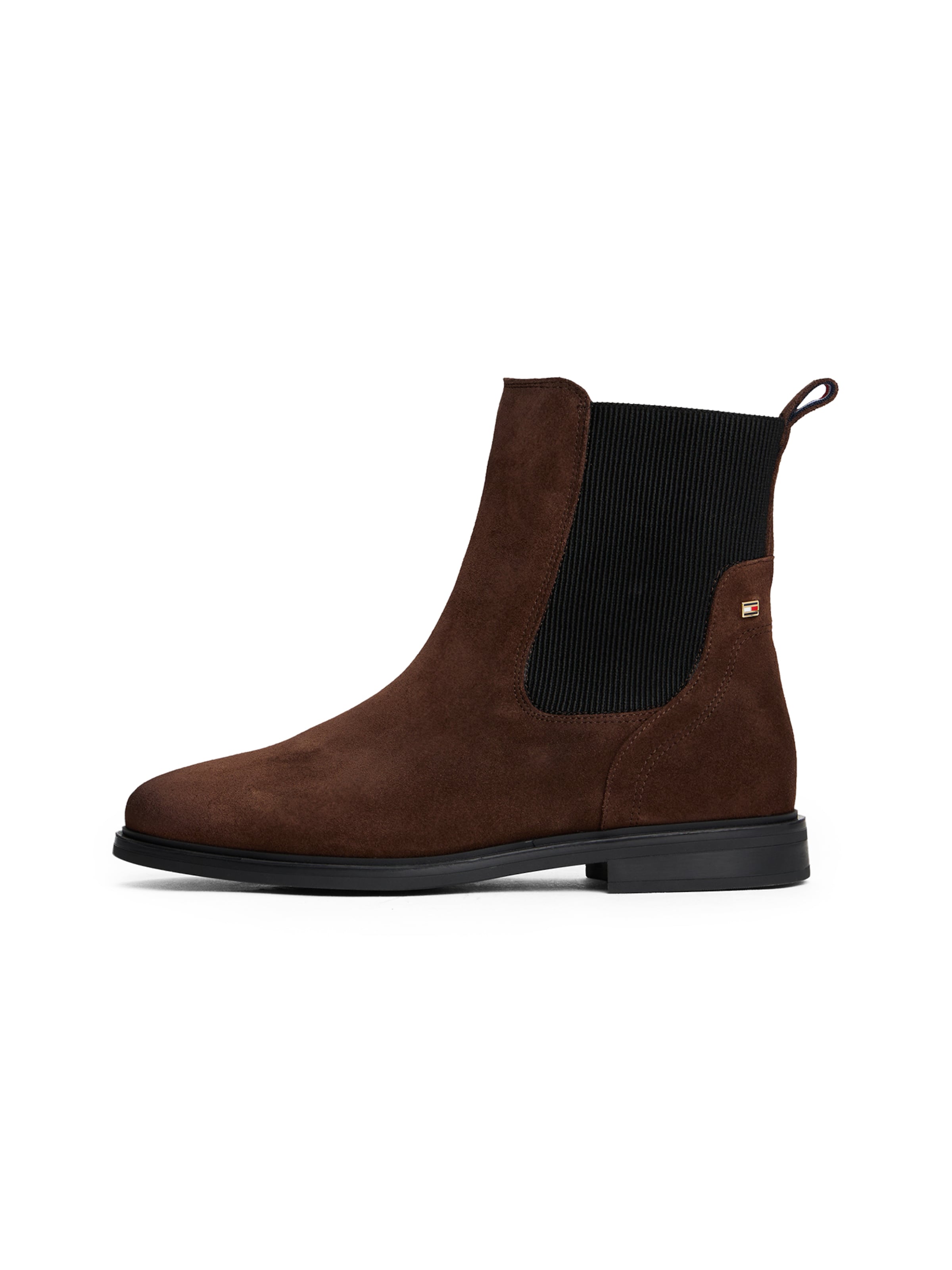 TOMMY HILFIGER Chelsea boots in Brown: front
