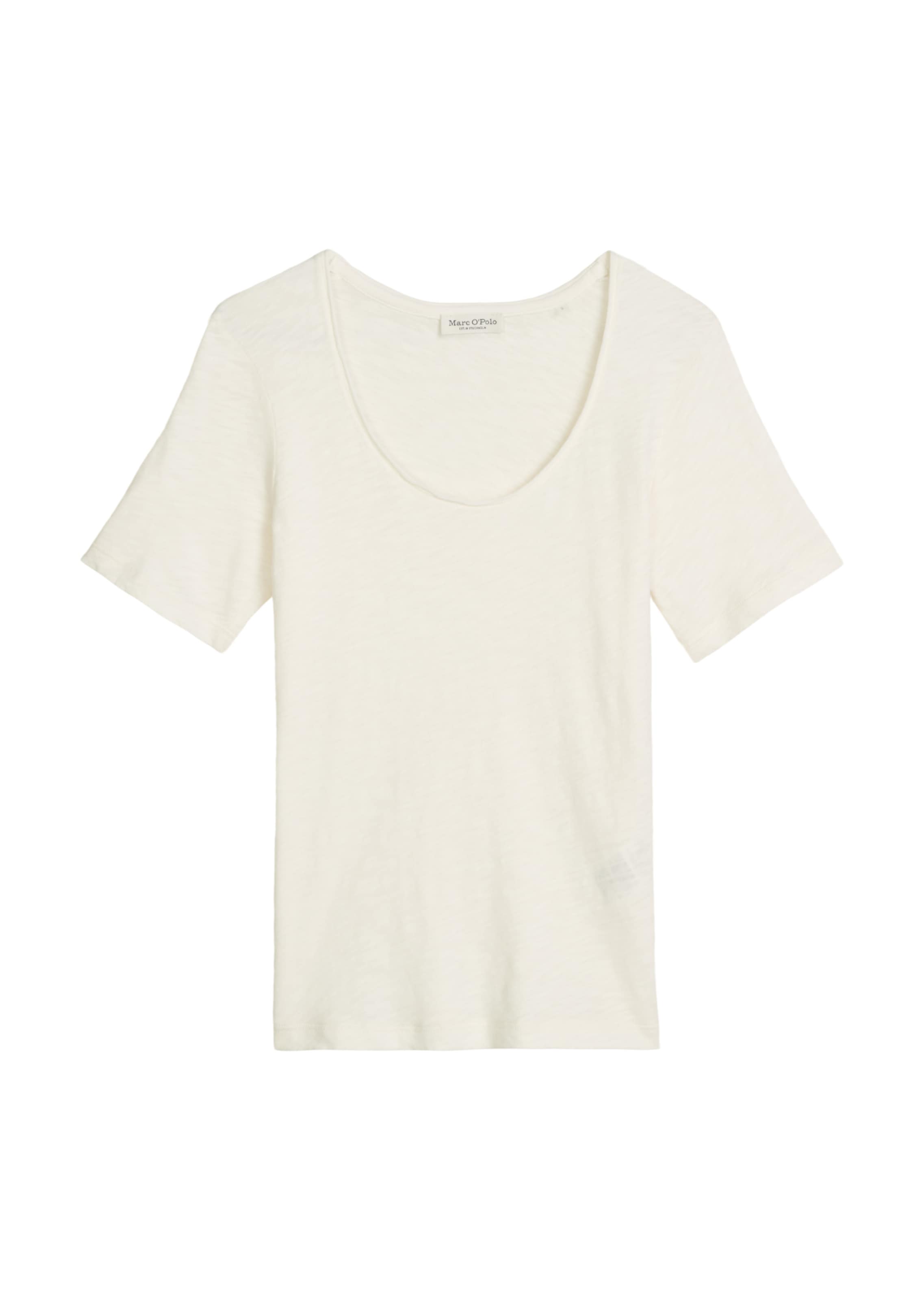 T-shirt Marc O'Polo en blanc : devant