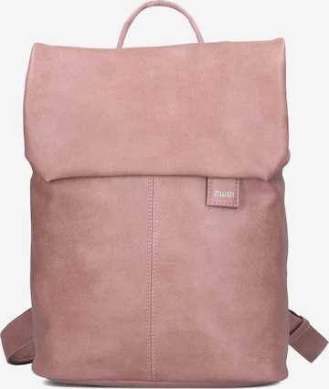 Sac à dos 'MADEMOISELLE.M MR13' ZWEI en rose : devant