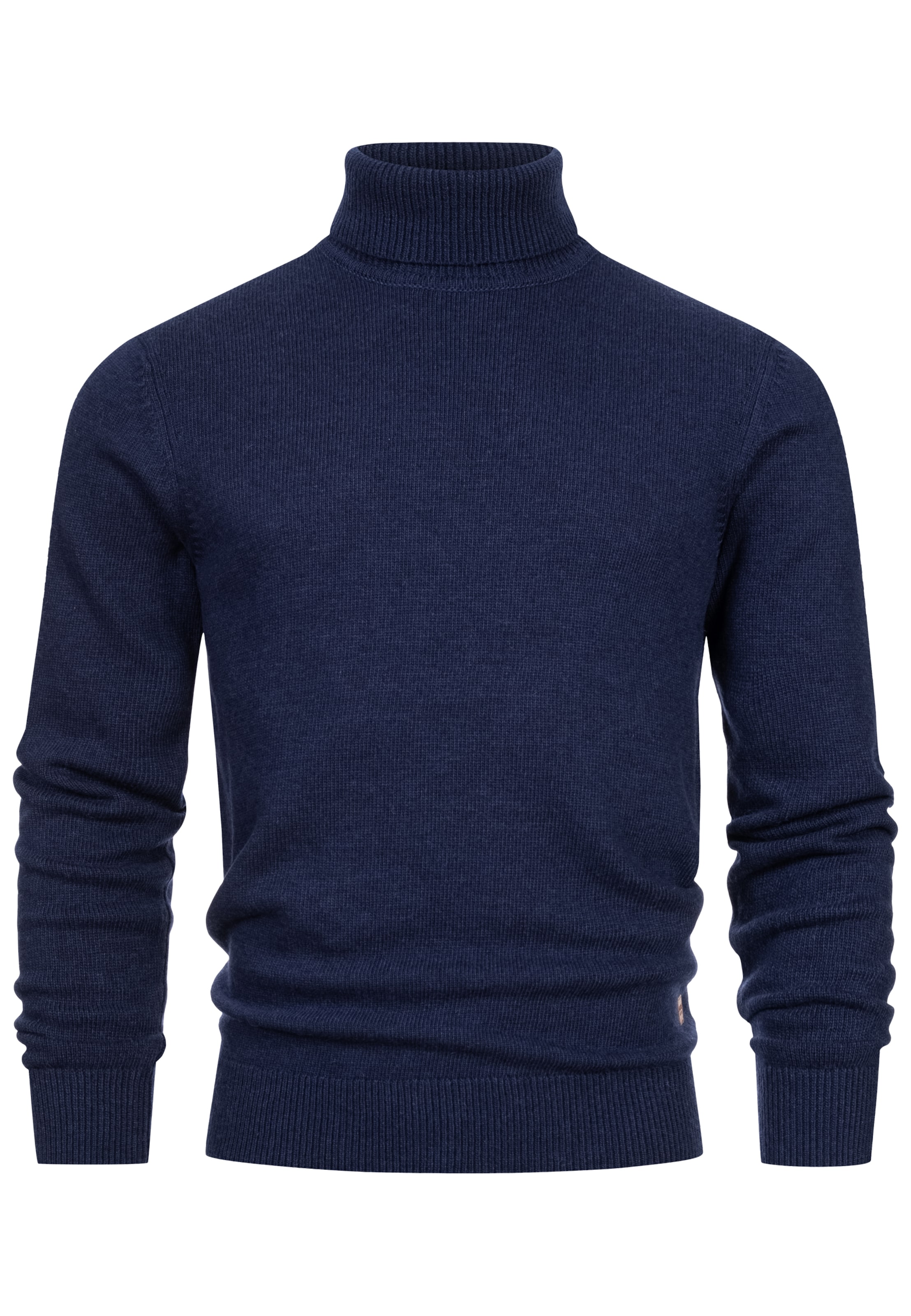 INDICODE JEANS Sweater 'INMargous' in Blue: front