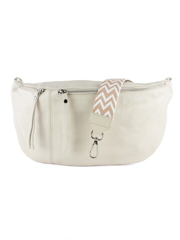 lePelou Gürteltasche 'MILANO' in Beige: Vorderseite