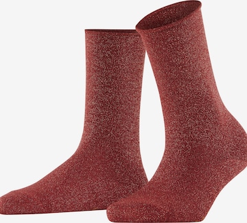 FALKE Socken 'Shiny' in Rot: Vorderseite