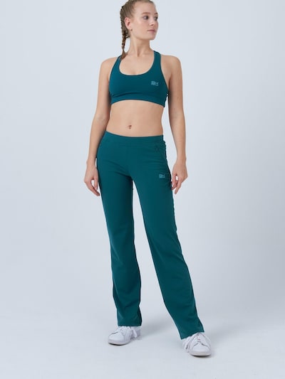SPORTKIND Workout Pants 'Trainingshose lang' in Petrol, Item view