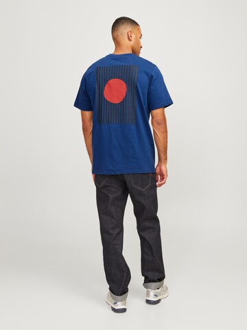 JACK & JONES Bluser & t-shirts 'RDDOliver' i blå