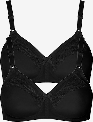 Lisca Bra 'Minca' in Black: front