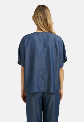 Milano Italy Blouse in Blue