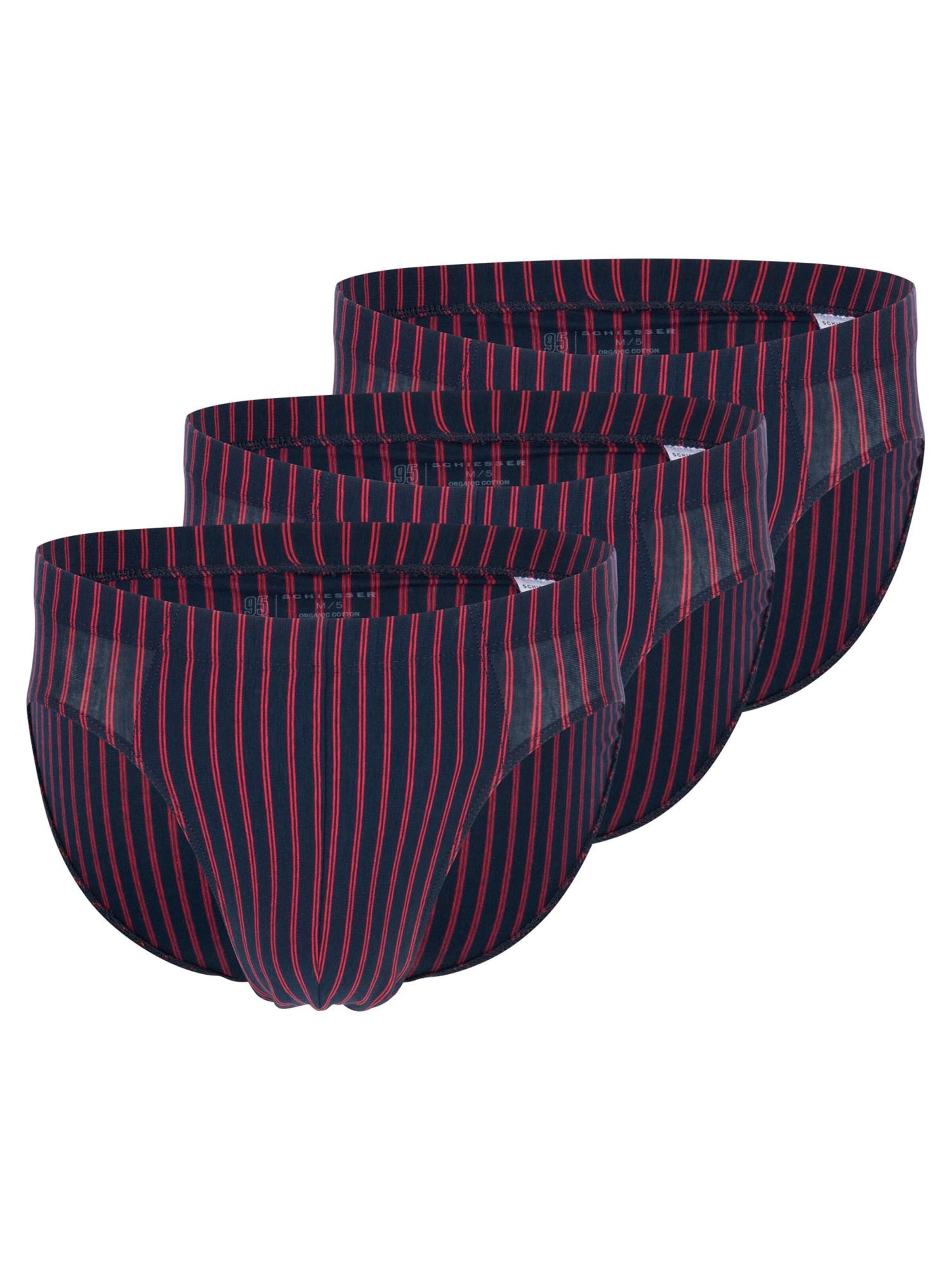 SCHIESSER Slip '95/5 Essentials Cotton'‌‌‌‌‌‌‌‌‌‌ in Rot: Vorderseite