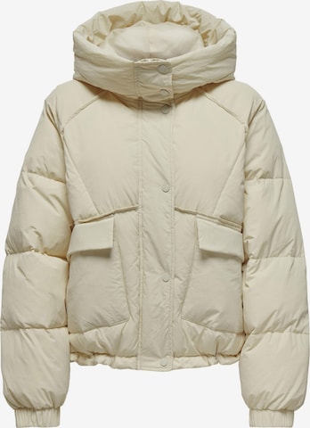 ONLY Winter Jacket in Beige: front