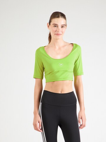 Maglia funzionale di ADIDAS BY STELLA MCCARTNEY in verde: frontale