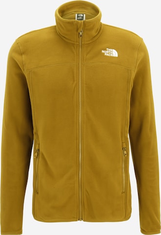 THE NORTH FACE Funktionsfleecejacke '100 Glacier' in Grün: Vorderseite