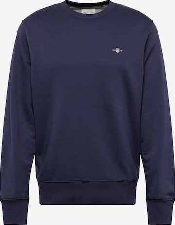 GANT Sweatshirt in Blauw: voorkant