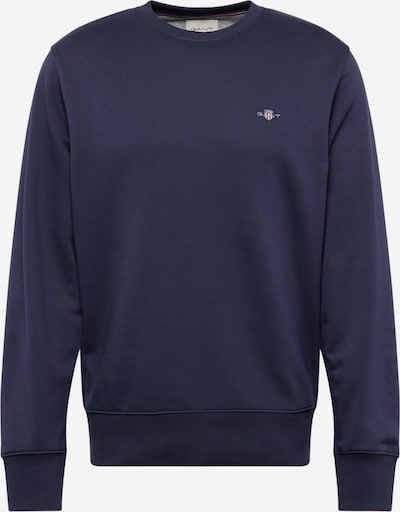 GANT Sweatshirt em marinho / cinzento claro / vermelho, Vista do produto