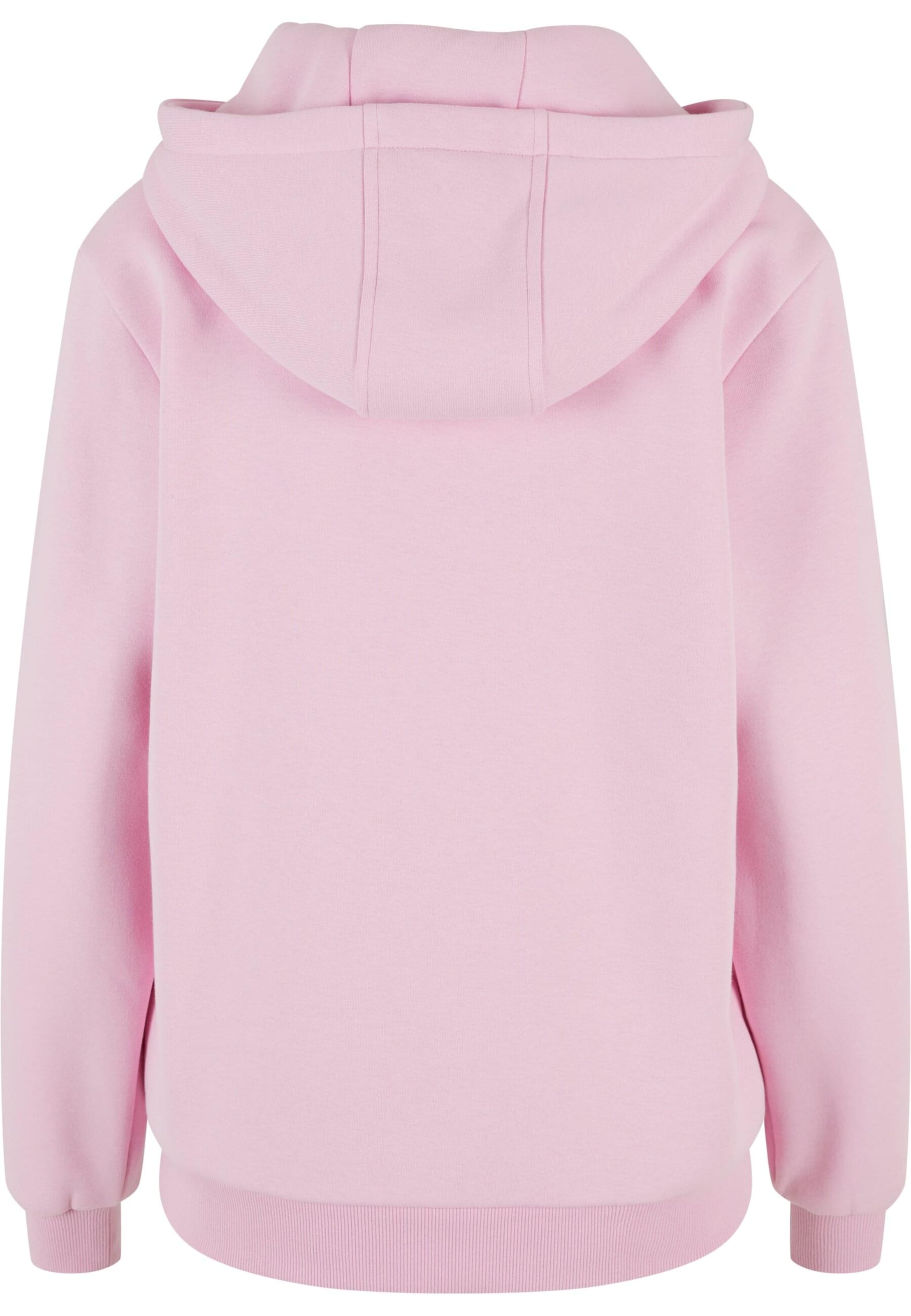 Urban Classics Sweatshirt 'Fluffy' in Pink