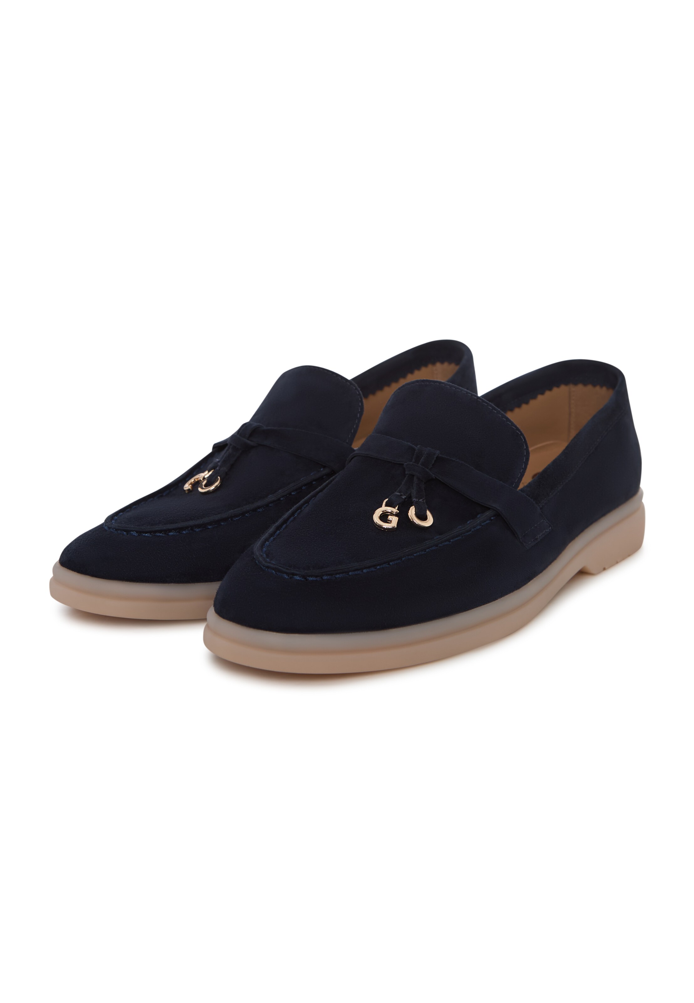 CESARE GASPARI Mocassins in Blauw