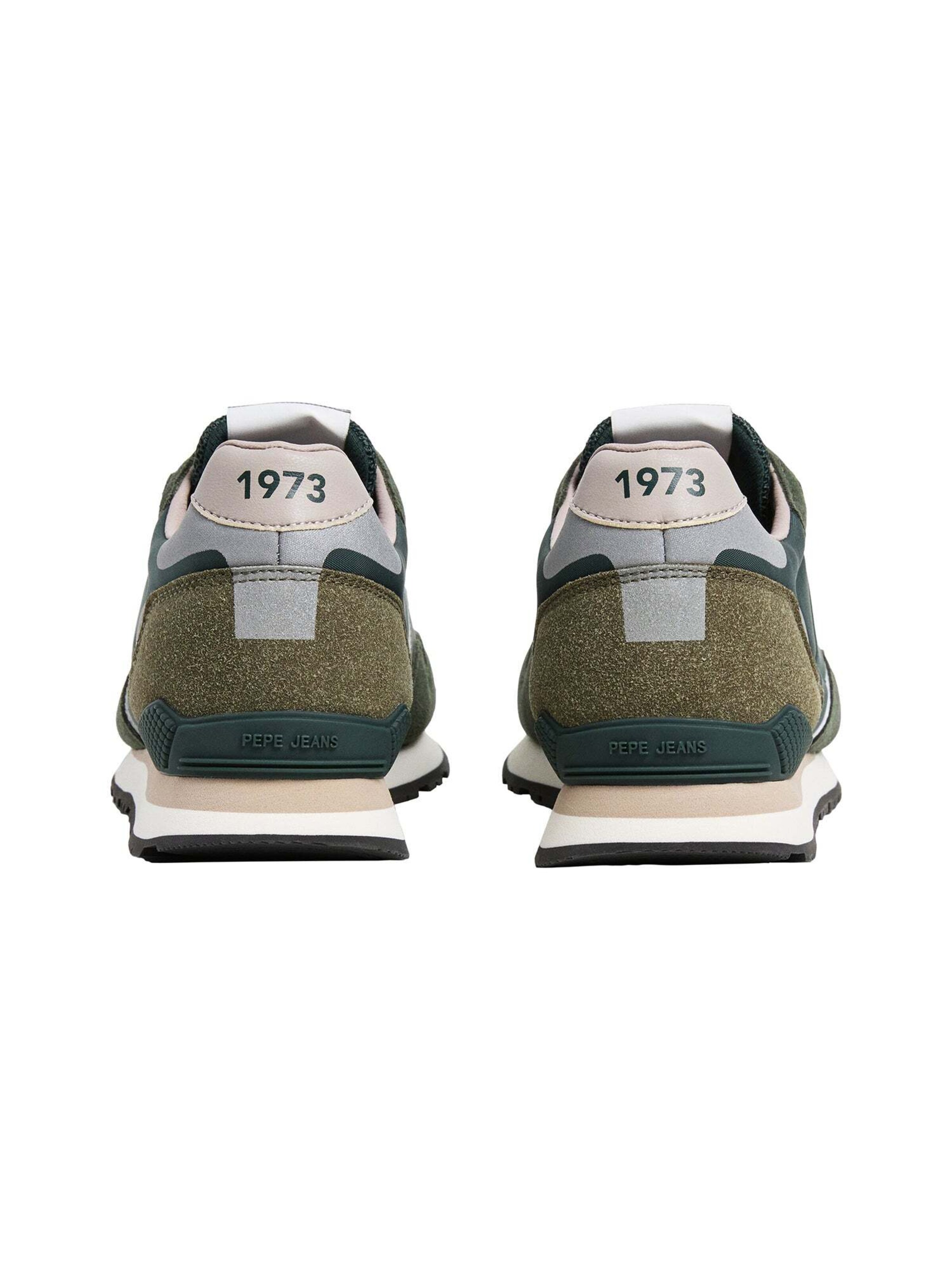 Pepe Jeans Platform trainers 'Brit League' in Green