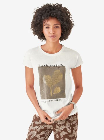 Linea Tesini by heine - Camiseta en beige