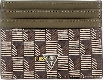 GUESS Wallet 'Mito' in Brown: front